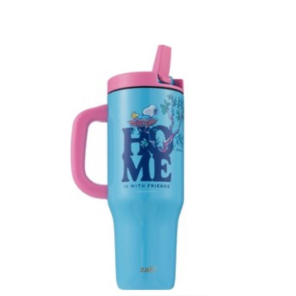 Peanuts Snoopy Tumbler Stainless Steel Two Way Sip 40oz Holiday 2025 - Picture 6 of 11